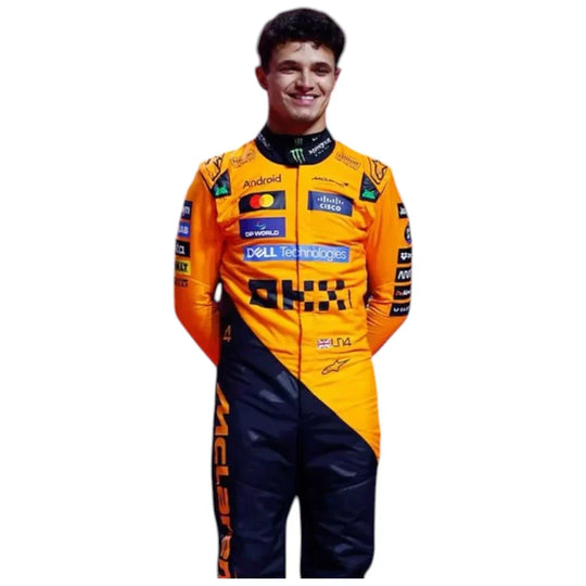 Lando Norris 2025 McLaren F1 Inspired Race Suit | Speedy Racewear