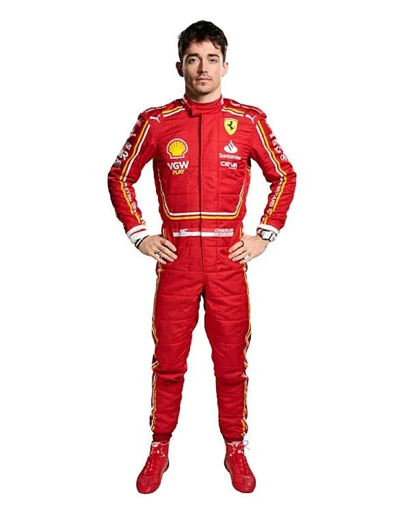 2024 charles leclerc Ferrari F1 Suit