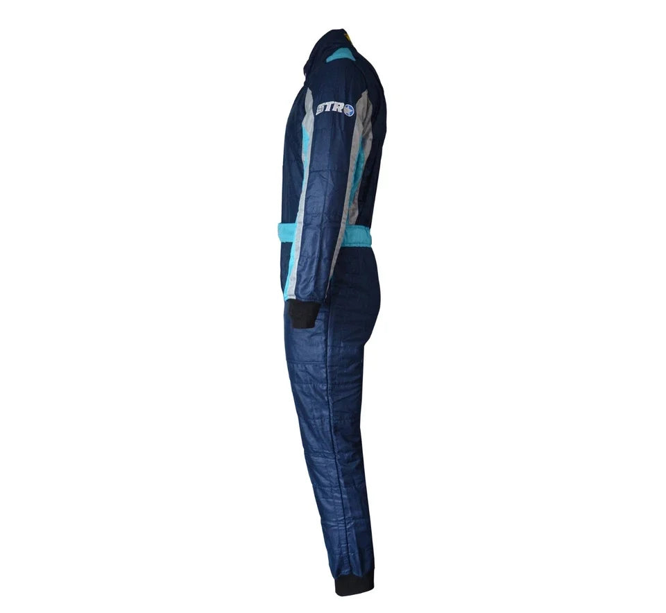 STR “Club” Race Suit – Triple Layer FIA Approved Navy Blue