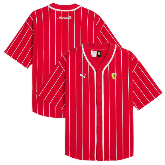 Scuderia Ferrari Baseball Jersey by Puma - Red