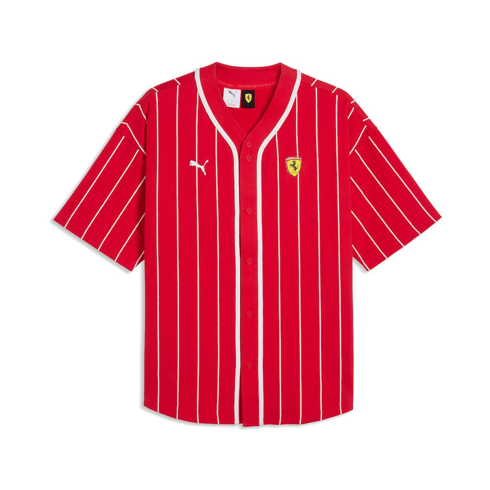 Scuderia Ferrari Baseball Jersey by Puma - Red