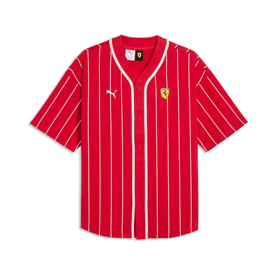 Scuderia Ferrari Baseball Jersey by Puma - Red