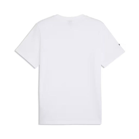 Scuderia Ferrari Large Shield T-Shirt by Puma - White