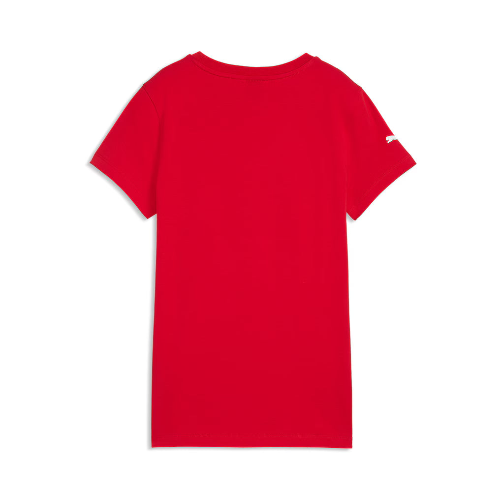 Scuderia Ferrari Puma Large Shield T-Shirt - Red - Womens