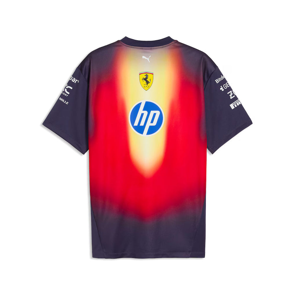 Scuderia Ferrari Team Special Edition Shanghai GP T-Shirt - Plum