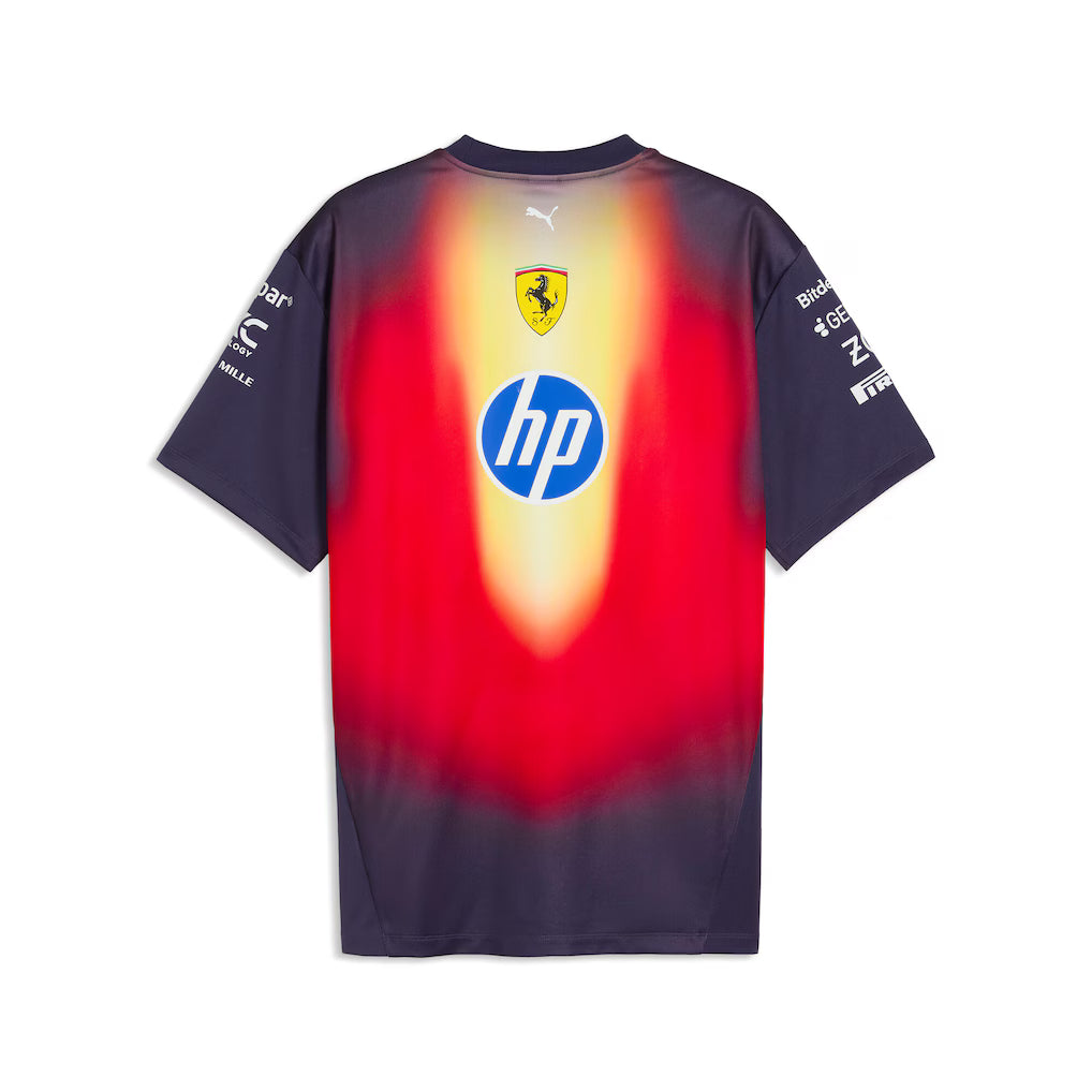 Scuderia Ferrari Team Special Edition Shanghai GP T-Shirt - Plum